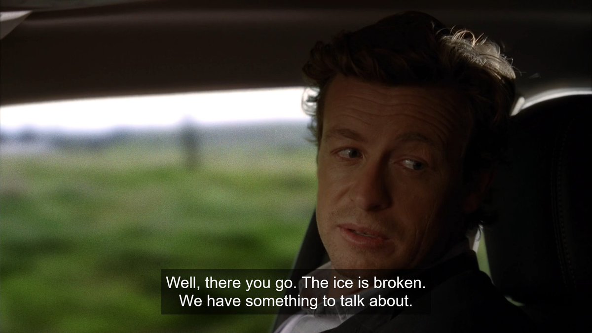 for more icebreakers tips follow Patrick Jane