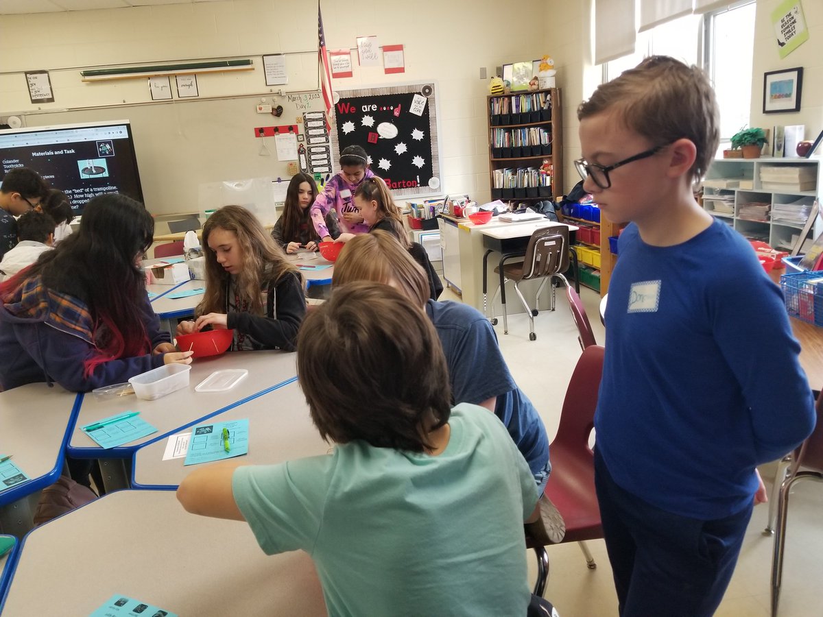 We loved learning about the benefits of trampoline training for the astronauts. We had so much fun planning, creating, testing, and improving our trampolines! #STEMatCBE23 <a href="/ClaraBartonElem/">Clara Barton Elem</a> <a href="/Clara_BartonPTA/">Clara Barton PTA</a>