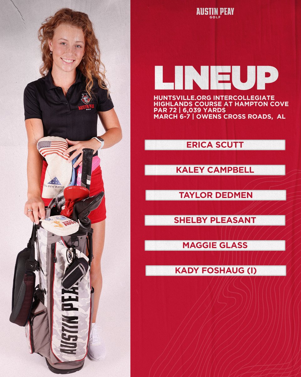 Guess who's back... 𝗧𝗛𝗘 𝗚𝗢𝗩𝗦.🎩⛳️

🗞️ --> bit.ly/3kPeeat

#ASUNWGolf | #LetsGoPeay