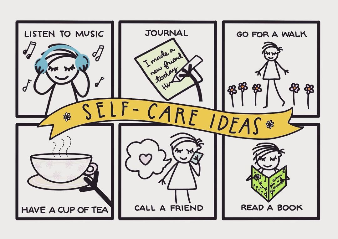A reminder that self-care matters, and that it doesn’t have to be expensive, glamorous nor time-consuming to make a difference to your wellbeing.

One of the best forms of self-care is connection, so why not check in with someone today.

Image via Train4Thought