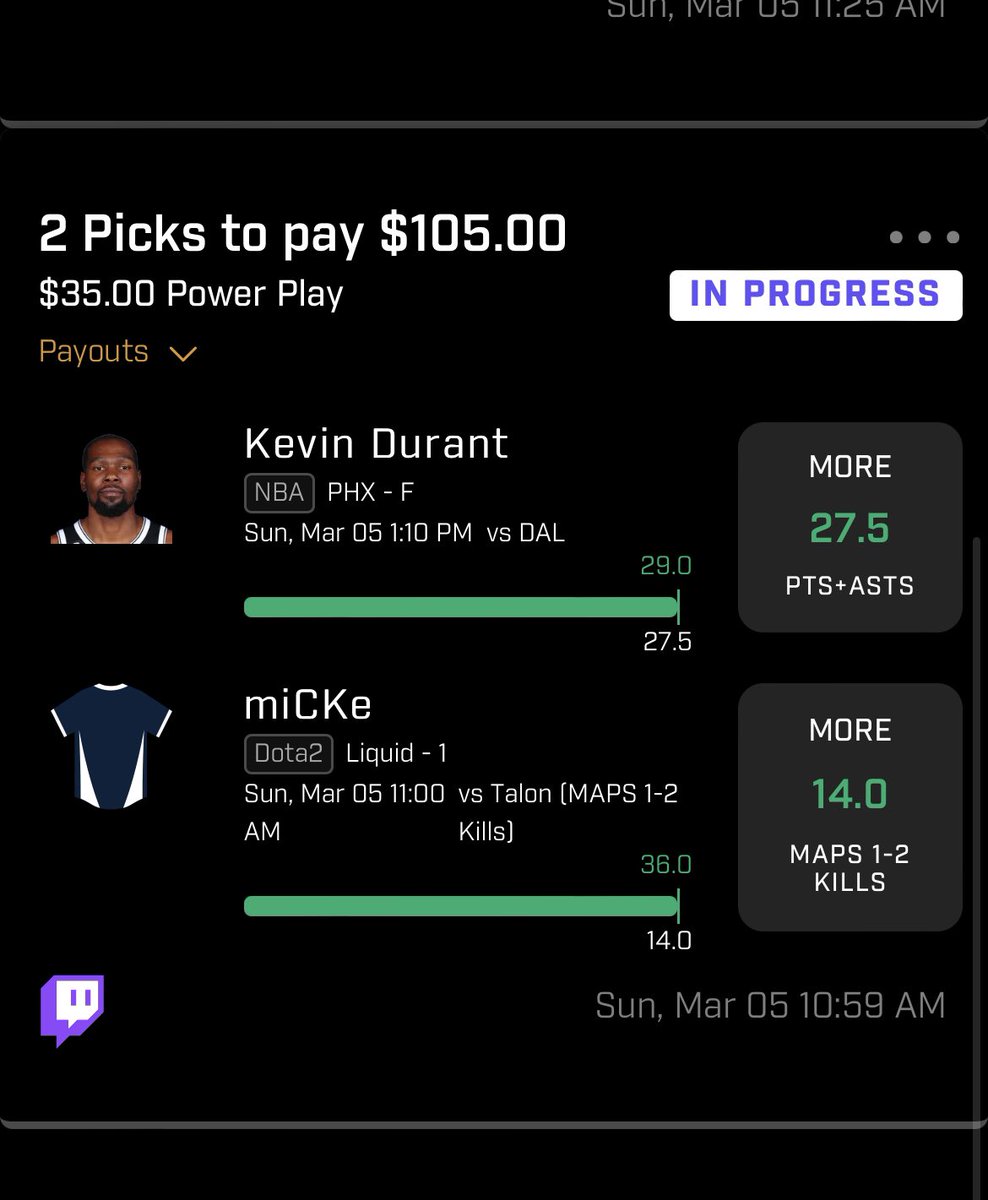 KTPicks400's tweet photo. Couple of wins today ✅ premium ate good once again, 2 more pending 

Link in bio to join the discord 🔥 get w us or miss out https://t.co/L6N6jeagRe