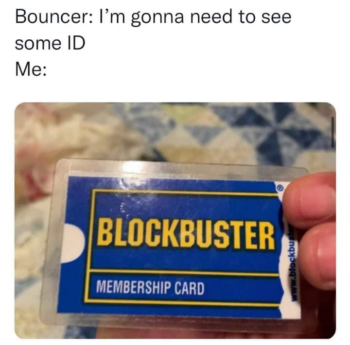 The only ID needed