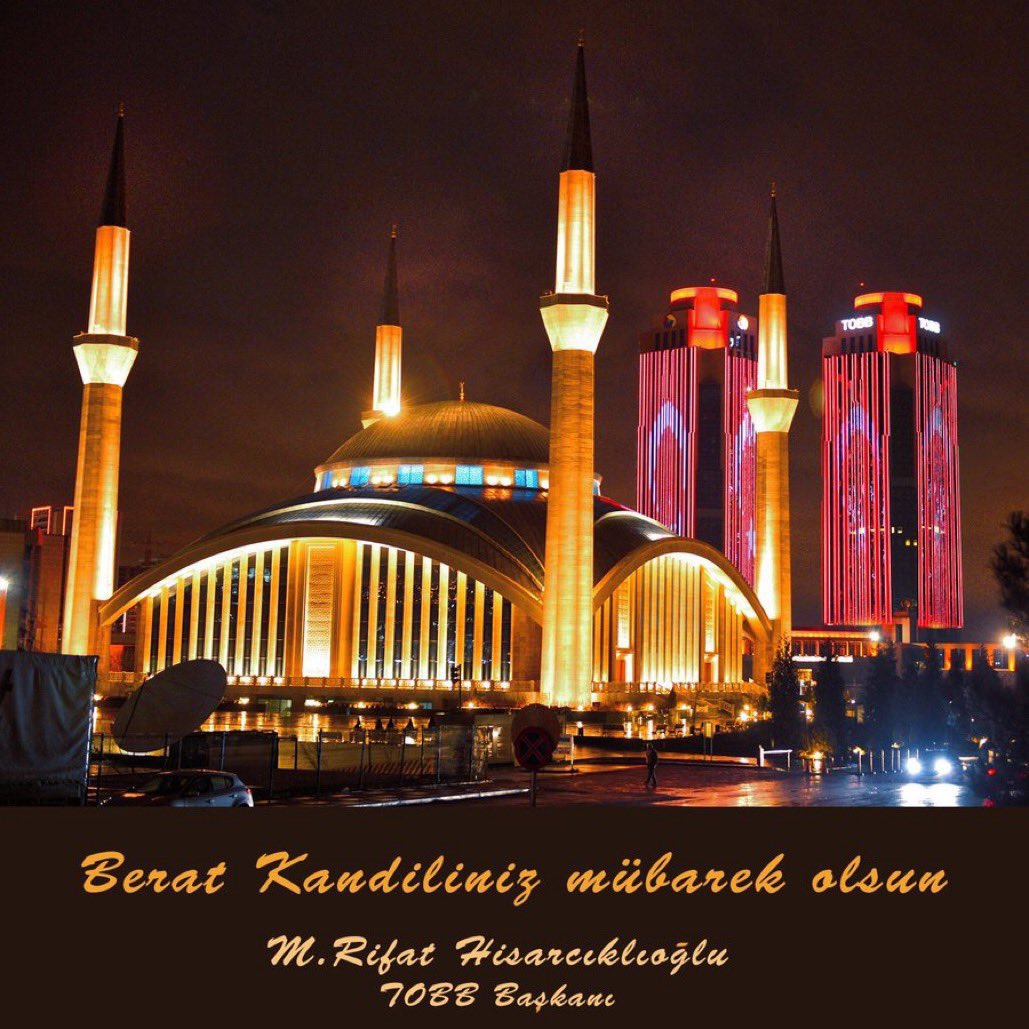 Ramazan ayının müjdecisi #BeratKandili’nin ülkemize, milletimize ve bütün İslam alemine hayırlar getirmesini temenni ediyorum. Kandilimiz mübarek olsun.