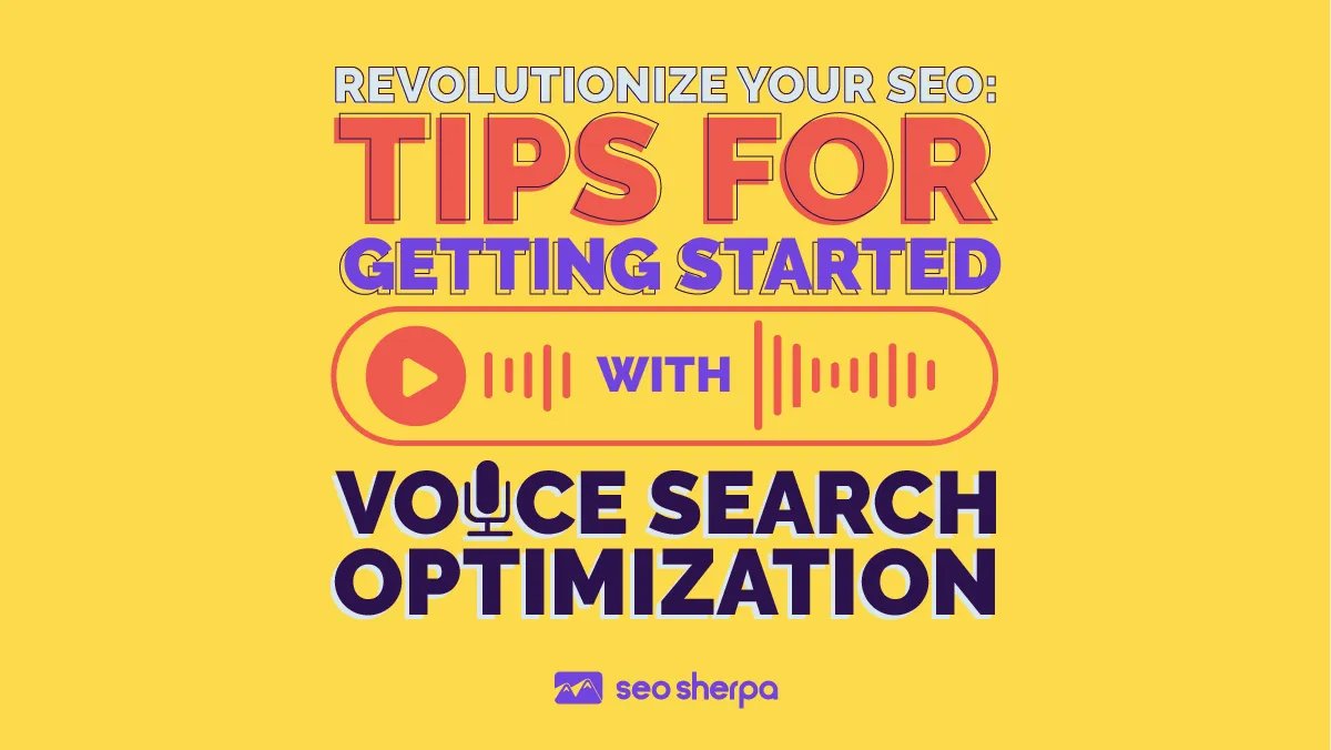 SEOsherpa_Dubai's tweet image. Tips for getting started with voice search optimization
1. Start with #keyword research
2. Focus on #FeaturedSnippets
3. Optimize for #localsearch
4. Improve #websitespeed
5. Consider a conversational tone
What else? 👇
