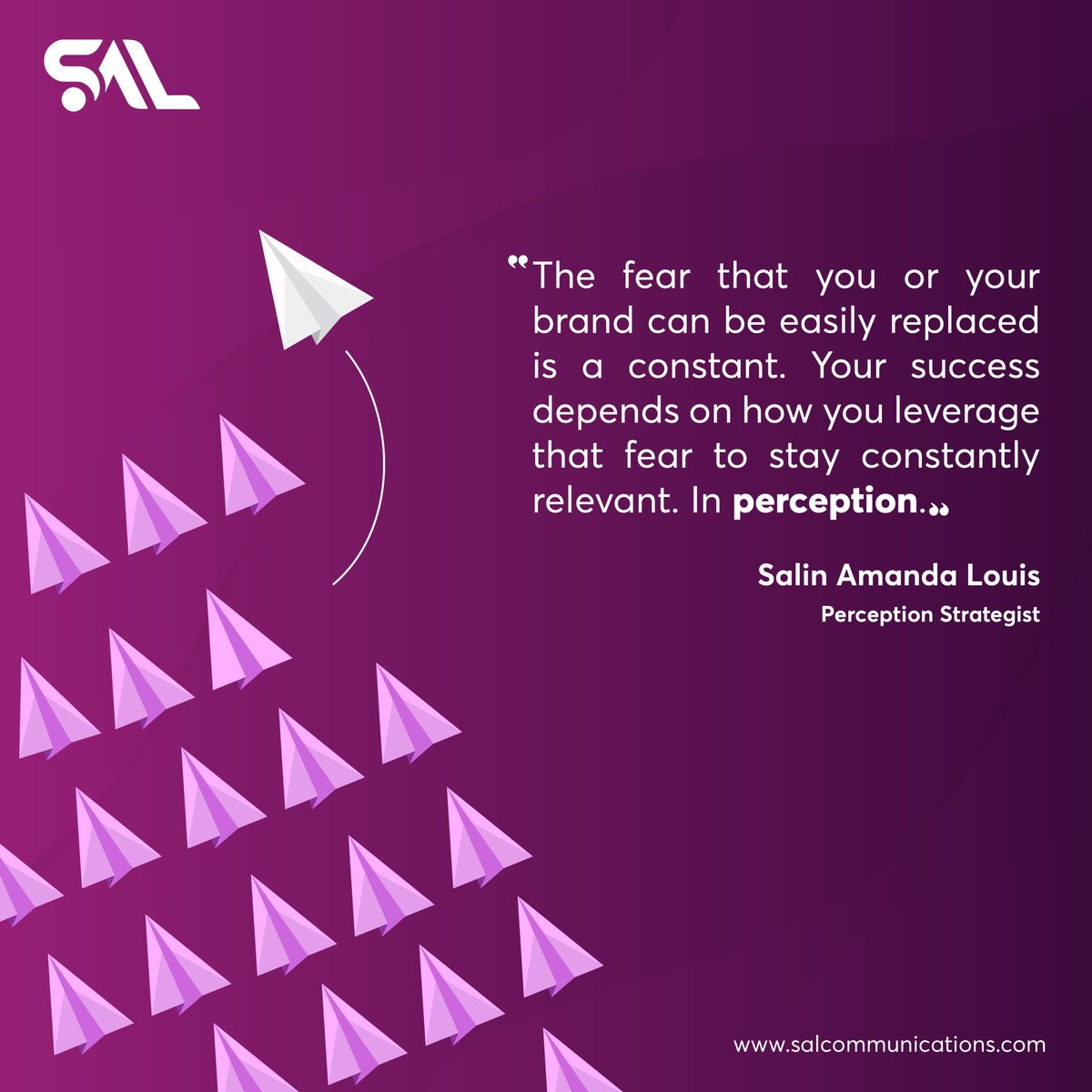 branditlikesal's tweet photo. Most often, fear is our greatest battle. Leverage it for the best.
#perceptionmatters #brandingdesign #salinvisionseries #digitalmarketing #brand #branding #brandingagency #success #perception #perceptioniseverything #seo #digitalmarketingagency #sal #branditliksal https://t.co/PX2cnb0jjT