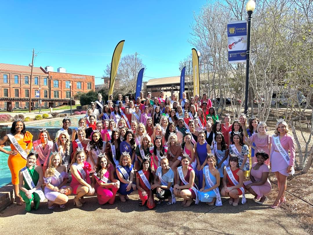 That's a wrap! Miss Georgia Forum 2023 is in the books! In this photo of almost 100 amazing women stands the new Miss Georgia + Miss Georgia's Teen 2023. Who will she be? Join us in June to find out! #WomenWhoCan 

(cc: <a href="/MissAmerica/">Miss America</a>)