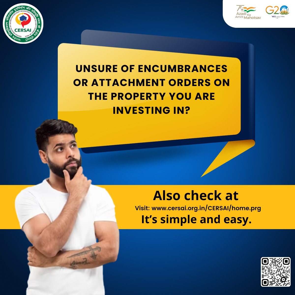 CERSAI India on Twitter "Unsure of encumbrances or attachment orders