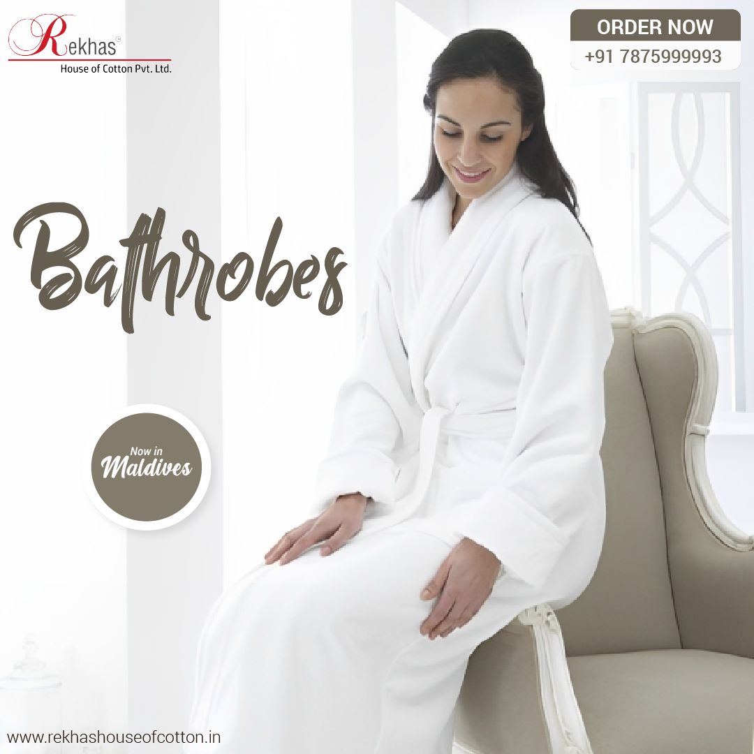 Rekhas_house's tweet image. The bath robes from Rekhas House of Cotton are way lot as they are stylish and luxurious. Get these amazing Bathrobes in the Maldives from Rekhas House of Cotton
.
Rekhas House of Cotton Pvt. Ltd. is India's leading manufacturer of all Bed &amp;amp; Bath Linen products.
#bathrobes