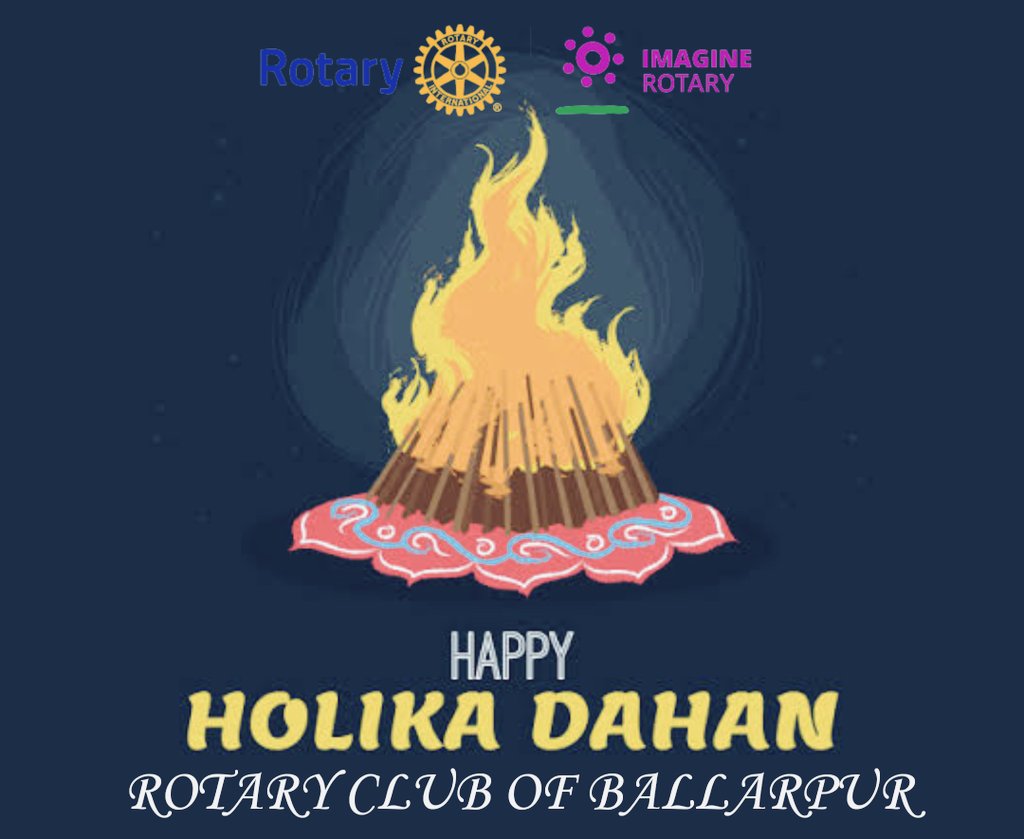 #HolikaDahan 
#Rotary