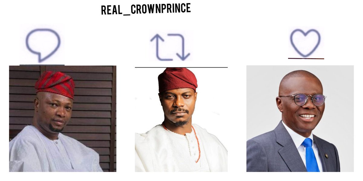 CrownprinceCom2's tweet photo. Dear Lagosians, who are you voting for?

Remember  competency is the power of governance

Like for Sanwo Olu
Retweet for Gbadebo
Comment for Jandor

Nurse/INEC portal/IREV/Dino/Agege/Oba of Lagos/#PeterGoWork /Makinde/Obidients/Seyi/Thabang/Juju Punter https://t.co/DW3NZ45qZJ