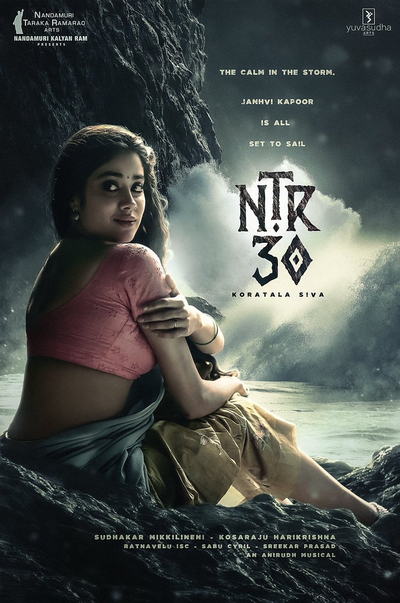 Raviteja_Neturu's tweet photo. 🥰🥳😍 #ntr30jhanvikapoor 
#ntr30 
#NTR30anirudh  🎶 https://t.co/imAUAsSKjG