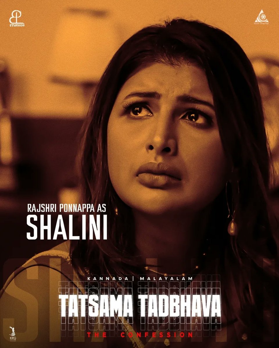 KRG_Connects's tweet photo. Are you ready to meet @rajshriofficial as Shalini in Tatsama Tadbhava?

#tatsamatadhbhava #KannadaMovie #Teamintroduction #TTTeam #sandalwood #KannadaTalk #Chandanavana #KannadaFilm #KFI #SandalwoodUpdate #MeghanaRajNewMovie #KannadaFilmWorld #BestMovie #CrimeThriller #MovieWorld https://t.co/egPxctEoWC