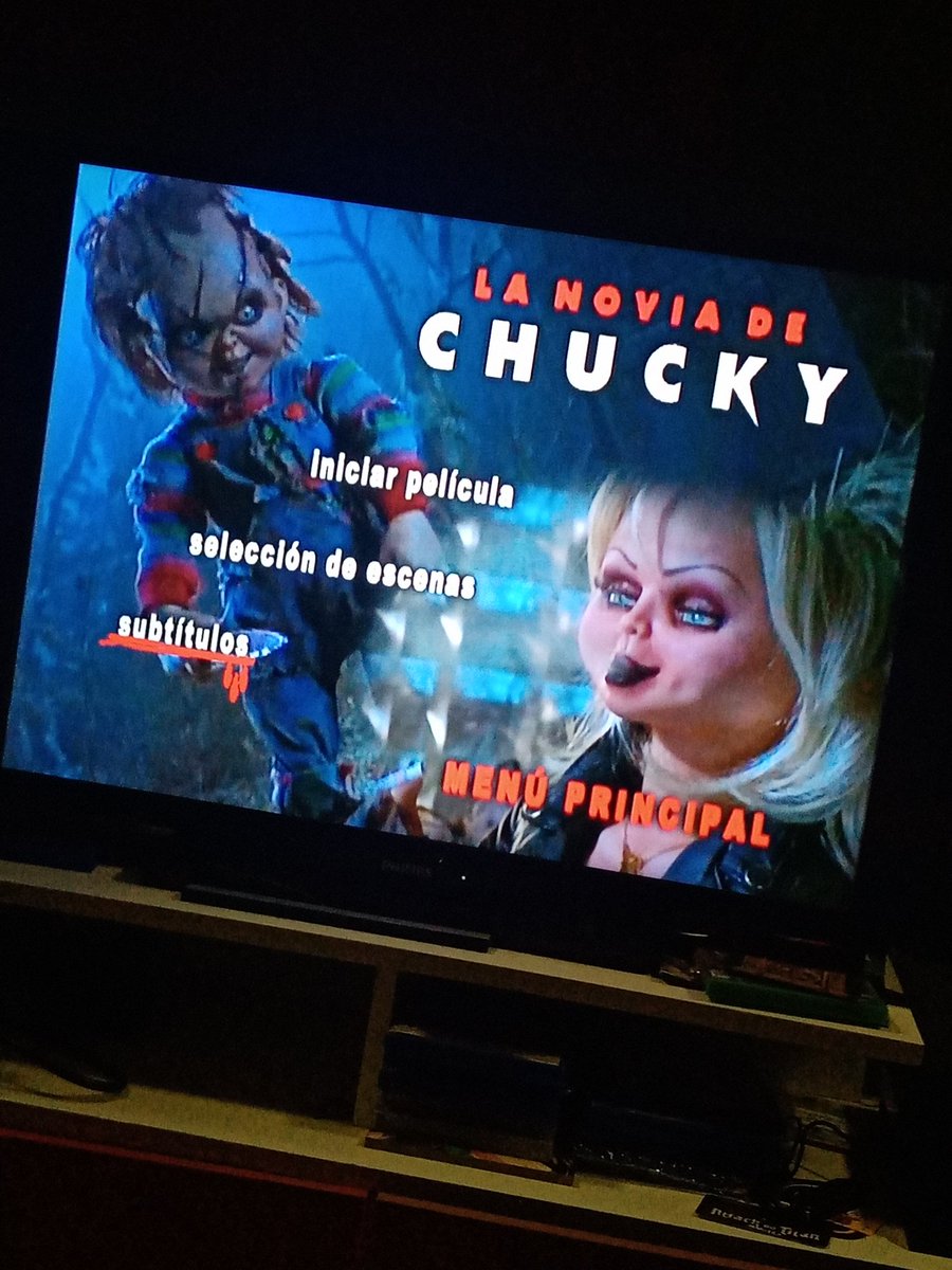 No olvides a este muñeco ❤️😈😊
#Chucky #horrormovie #brideofchucky #xboxone #movieswelove