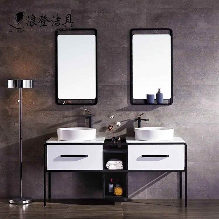 GoodyoBath's tweet image. Metal Frame Vanities 🔥 #bathroomremodel #bathroominspiration