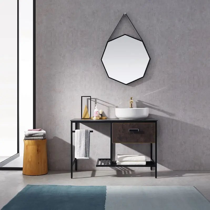 GoodyoBath's tweet image. Metal Frame Vanities 🔥 #bathroomremodel #bathroominspiration