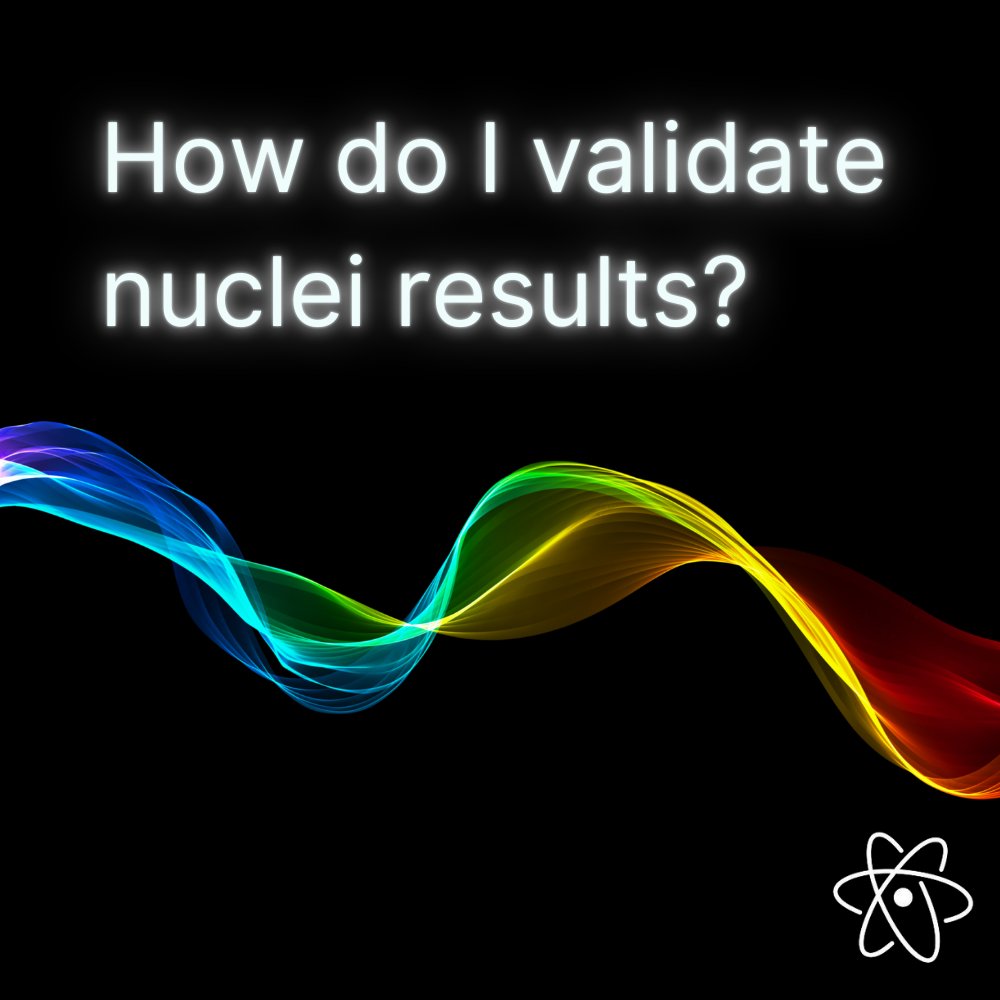 Once nuclei finds a result, rerun the template with the -debug flag to inspect the output against the expected matcher defined in the template 📝

By doing this you can confirm the identified vulnerability 👍