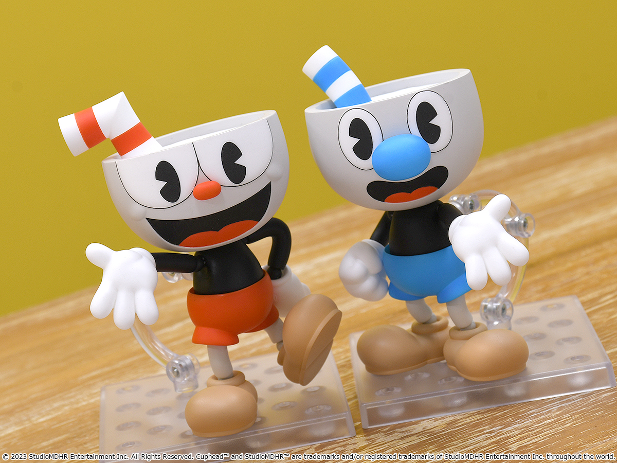 ねんどろいど 🔴カップヘッド 🔵マグマン ______ #カップヘッド