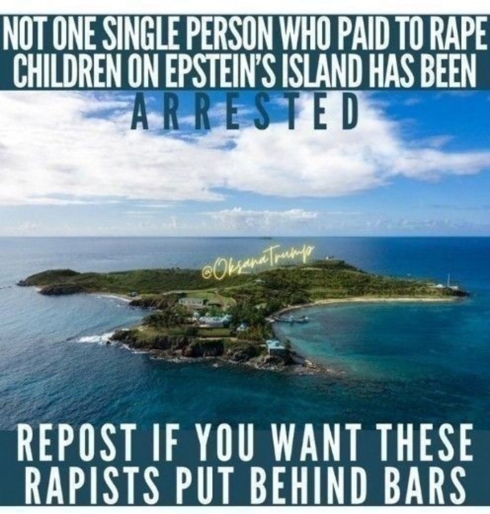 inTrumpscorner's tweet photo. Isn’t this the ultimate can of worms we want to open ? 
I know, I do. I believe it’s a matter of national security in the highest regards. 
The USA is crumbling and there are dozens of scumbags letting this happen that are in bed with rapists from Epstein Island. https://t.co/iz1VIcmLGR