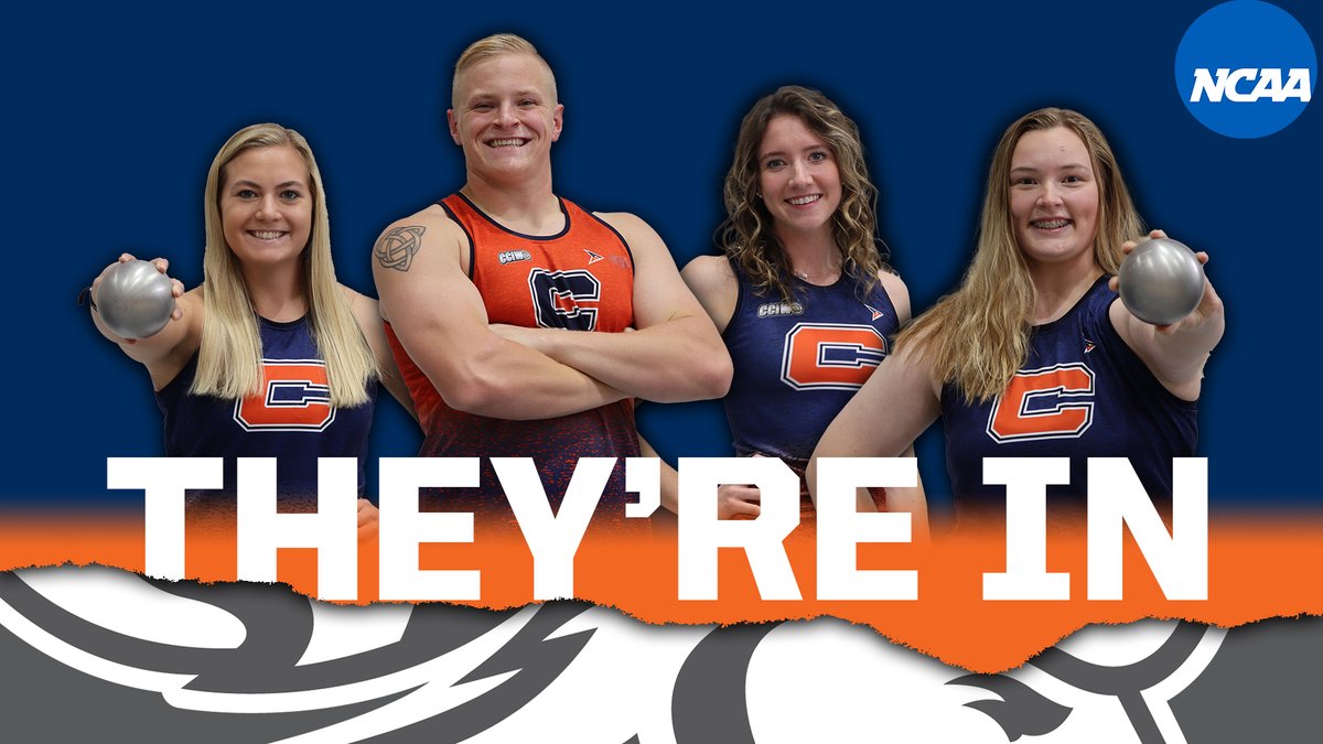 PiosXC's tweet photo. THEY'RE IN! 
Two vets and two rookies qualified for the NCAA DIII Indoor Track and Field Championships this weekend! Congrats to Vanessa, Steven, Mary, and Maria! 
#GoPios https://t.co/cIVGtj7u87