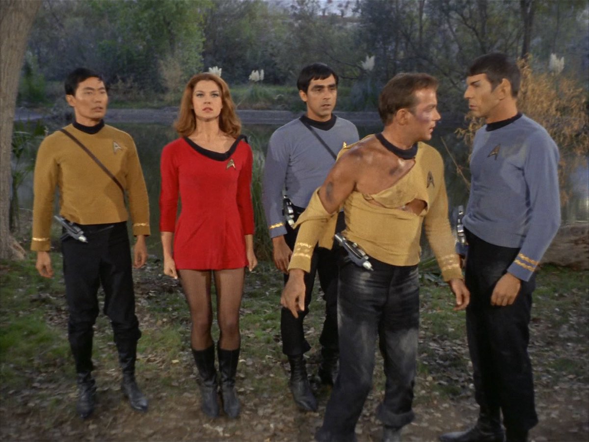 Wait a second did someone fix Yeamon Barrows Mister Spock ? #allstartrek #StarTrek #StarTrekTOS