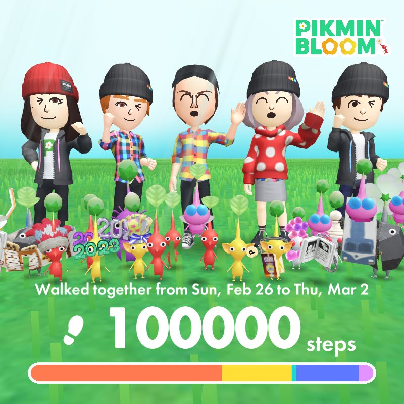 GoldDreams's tweet image. #PikminBloom #100kChallenge #StPatricksDayEvent