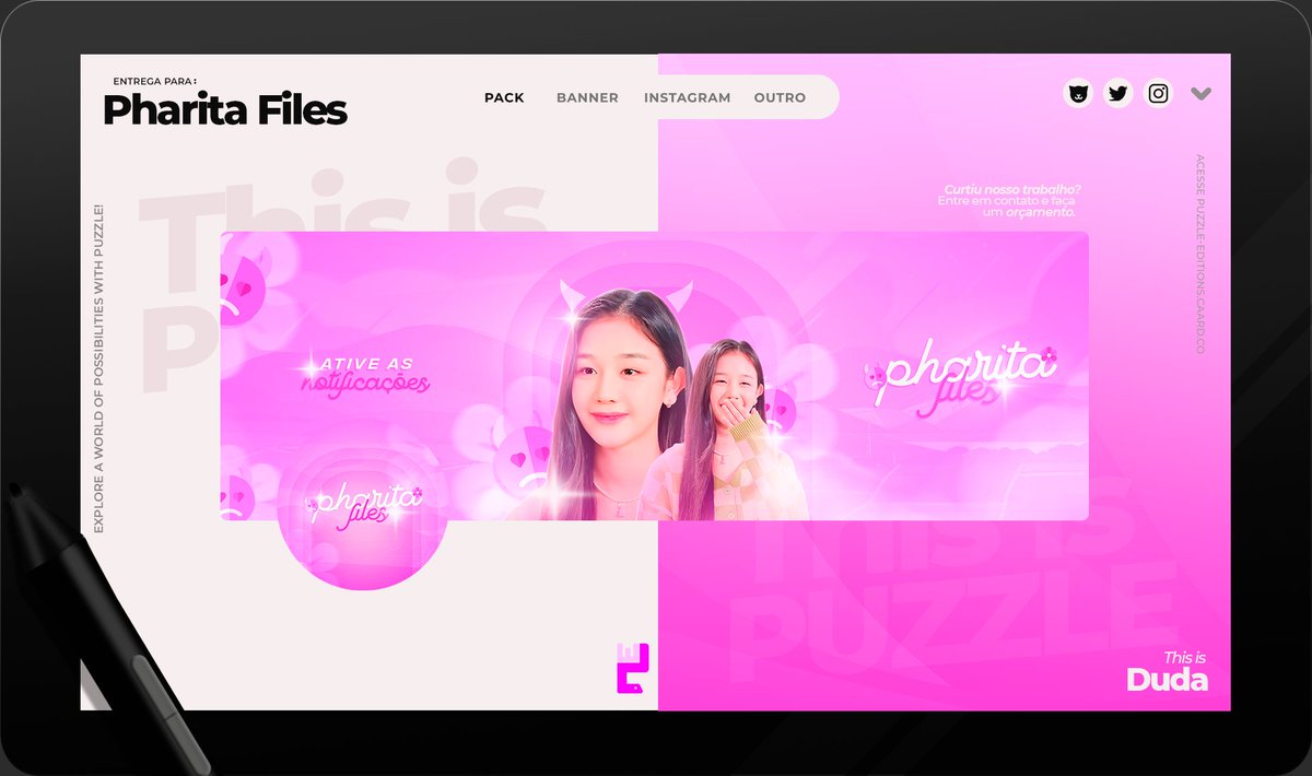 💗.  「Entrega」  .💗

✦ Desenvolvido para: <a href="/FilesPharita/">Pharita Files</a>
✦ Designer: Duda🎐
Agradecemos a sua preferência! 🧩

© Puzzle Editions, 2022.
