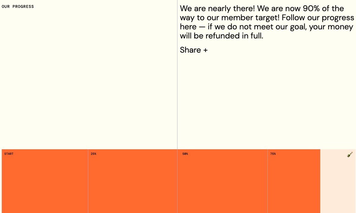 Five days since we launched and we’ve just tipped over 90% of our target. THANK YOU! 

Help get us across the line: Escapecollective.cc