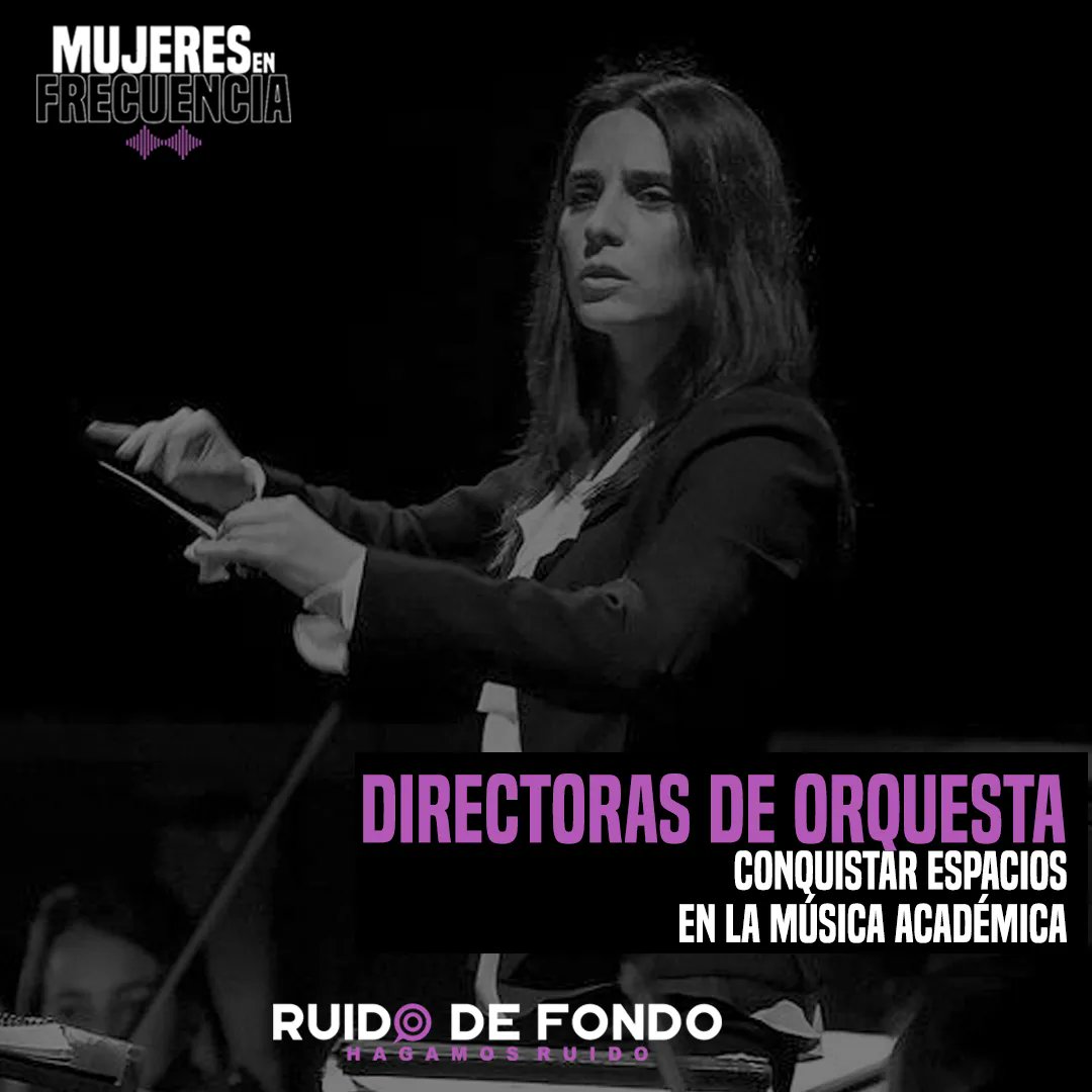 🟣 En la música académica y popular es muy común ver en los puestos de mayor rango a hombres y a muy pocas mujeres, tanto que las vemos como algo excepcional. Un ejemplo son las directoras de orquesta.

🎧 Escucha esta sección en nuestro Spotify

👂buff.ly/3kPj1bW