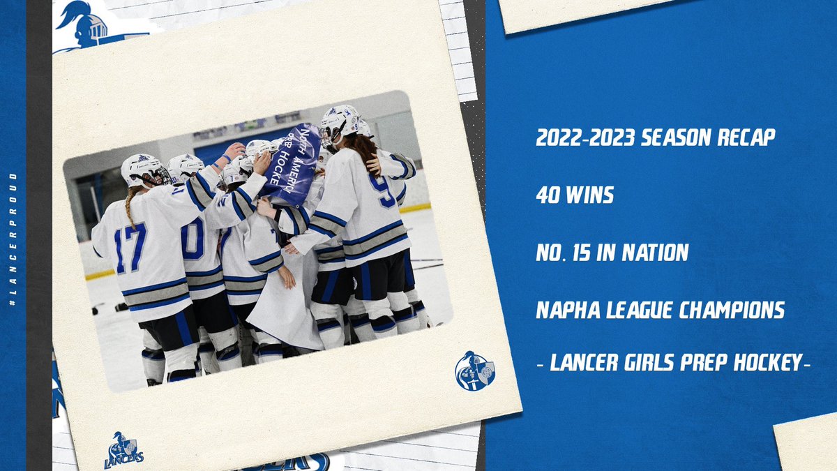 GALancerAD's tweet photo. .@GAGirlsHockey prep appreciation post‼️

Shoutout to Gilmour, who finished their 2022-2023 season today at the Mid-Am District Tournament. This year, GA earned 40 wins, the NAPHA League Championship and ended their season ranked No. 15 in the nation! 

Congrats, GA 👏🦾

#GoGA https://t.co/xBTWokthTH