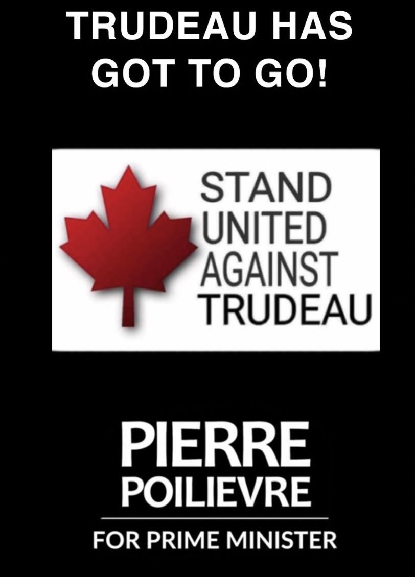 The only way to get Trudeau out!! 💪🙌🇨🇦 #TrudeauMustGo #LiberalCorruption #PierrePoilievreForPM