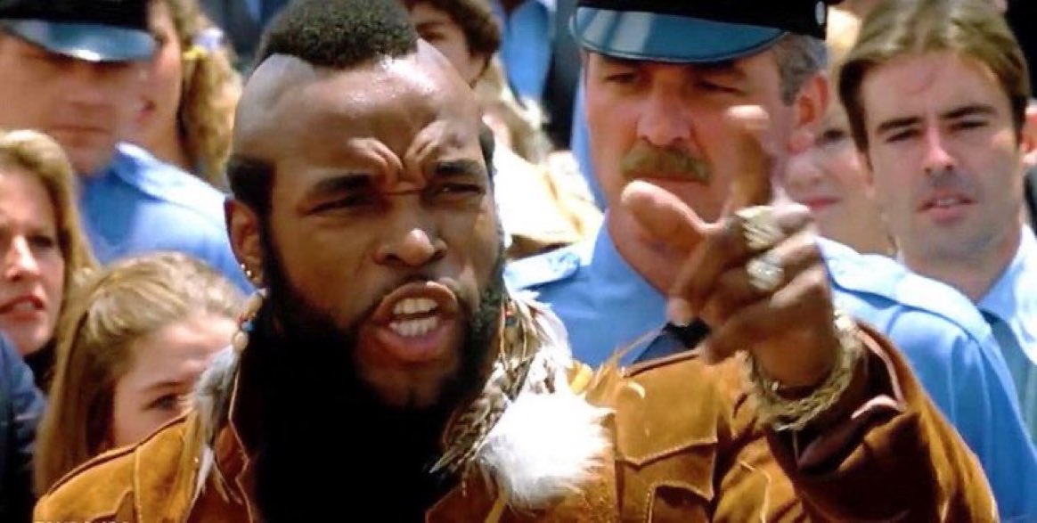 Mr. T gave a legitimately great performance in Rocky III. That’s fucking right and I’ll stand by it.