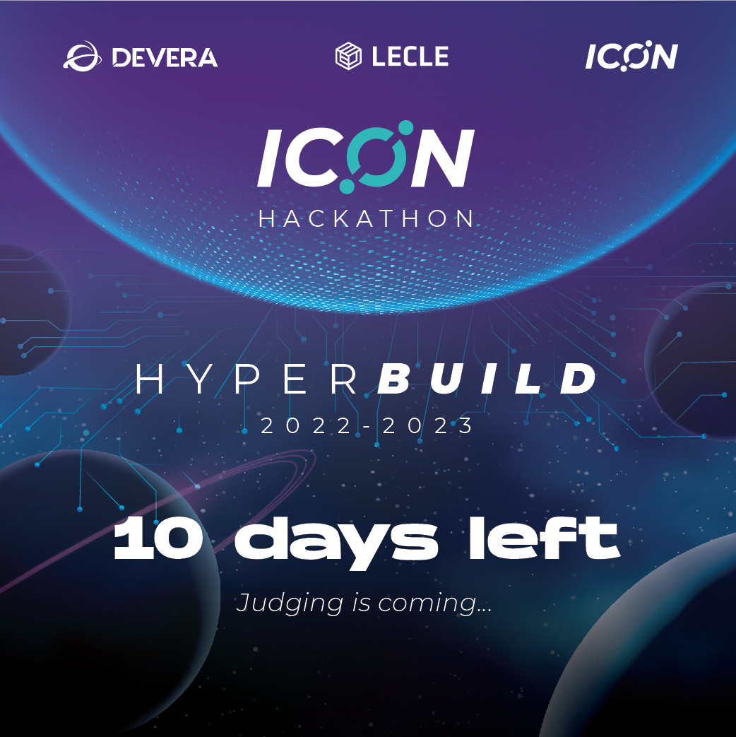 ICONHackathon's tweet photo. 🚨 The stage is set and the curtains are ready to rise after 🔟 days!

#ICON HyperBuild #Hackathon is here! 

🌐 Bring your wildest ideas to reality with the help of #blockchain technology.

#ICONProjects #Blockchain $ICX https://t.co/9aTQjXl9bI