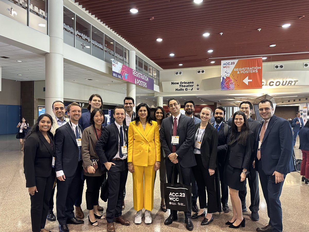 More highlights from this weekend - reuniting with friends and mentors 📸

#ACC23 #ACCFIT <a href="/ACCinTouch/">American College of Cardiology</a> <a href="/MountSinaiHeart/">Mount Sinai Fuster Heart Hospital</a> <a href="/IcahnMountSinai/">Icahn School of Medicine at Mount Sinai</a> <a href="/NYCHealthSystem/">NYC Health + Hospitals</a>