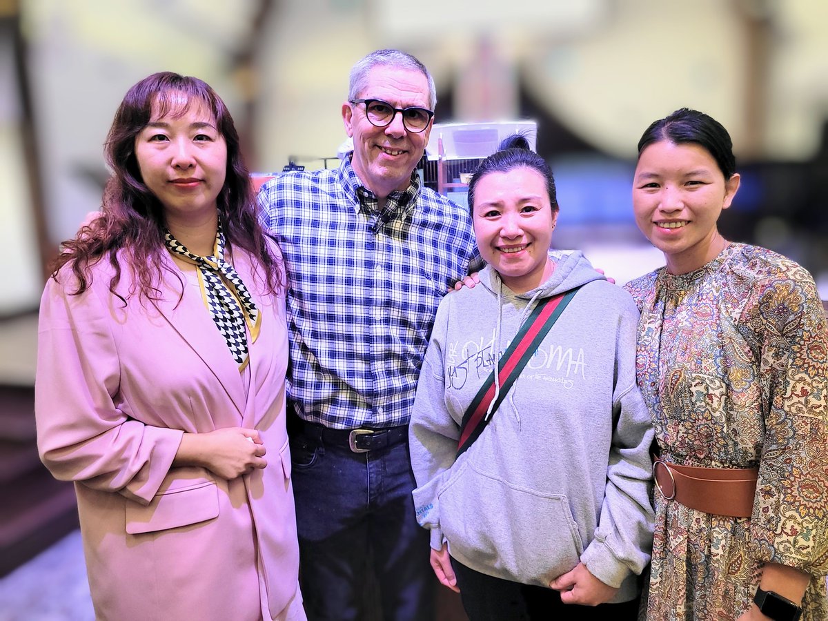 We were all overwhelmed with love and joy when Lina Chen came forward and gave her life to Christ this morning!