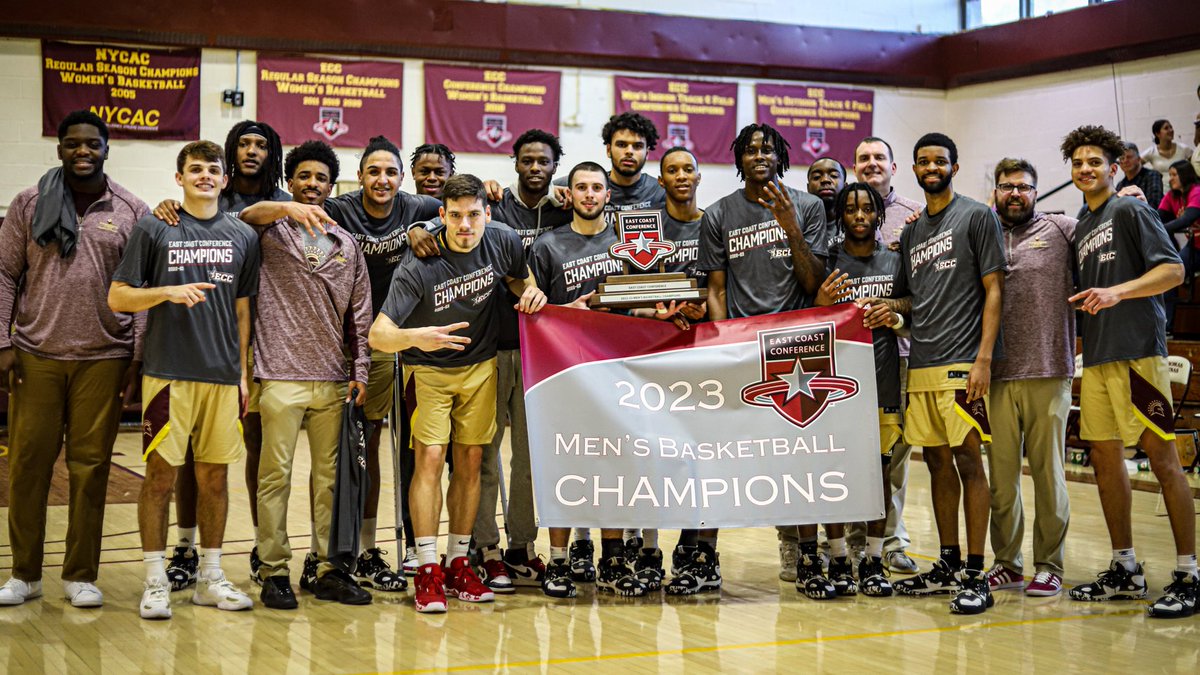 2023 ECC Men's Basketball Champions - @STACSpartans