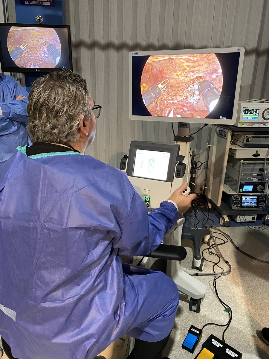 Great impression on potential capabilities with the single port Momentis platform in Miami workshop Looking forward to the future to decrease the abdominal wall footprint and improve techniques for our patients