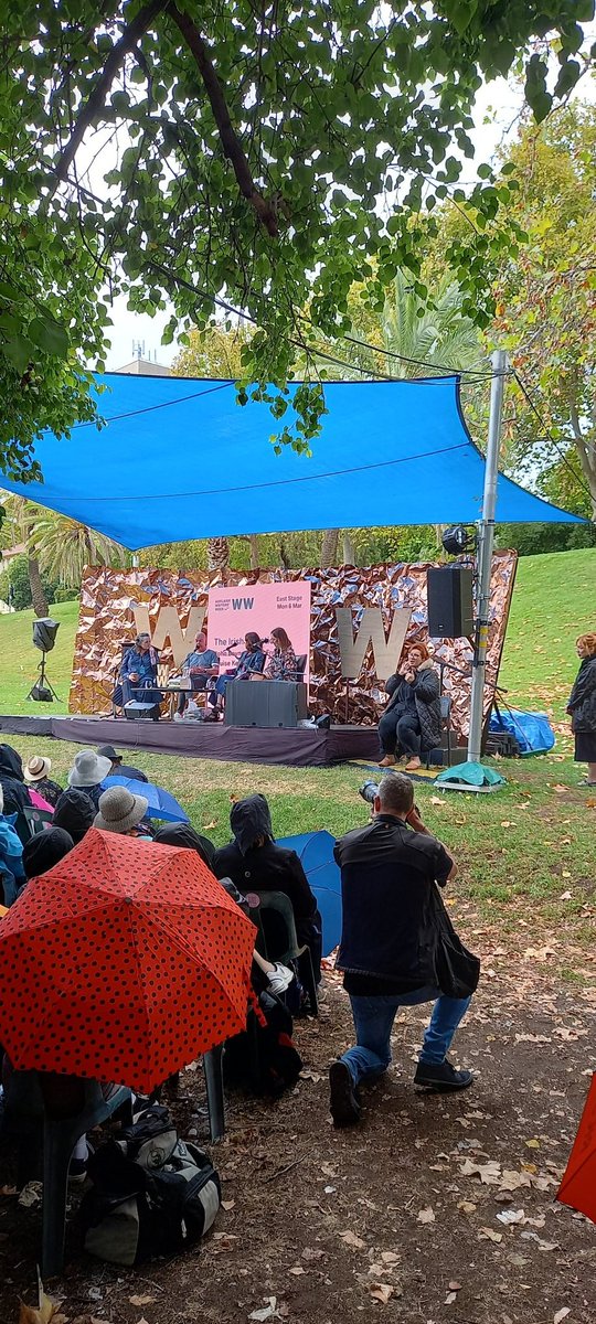 @NicholsClaire #thebookshow  #adlww #Adelaidewritersweek 😀