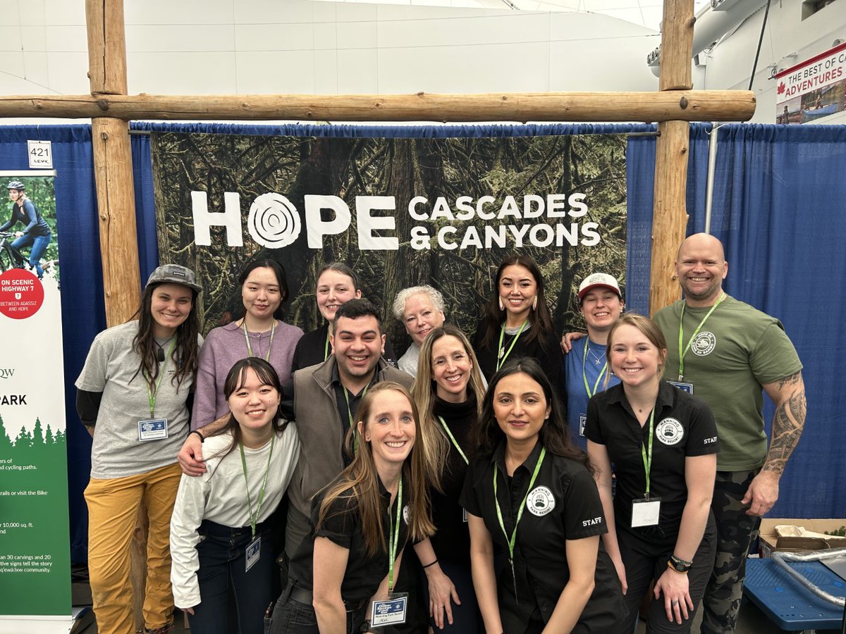 TeamCMedia's tweet image. Our friends at @TourismHCC showed off all Hope, Cascades &amp;amp; Canyons has to offer at the @OutdoorAdvShow at @vanconventions this weekend!

#HopeBC #TourismMatters #DestinationBC #TourismCounts 
#Tourism #BritishColumbia 
#Vancouver #Outdoors #Adventure #Explore #Nature