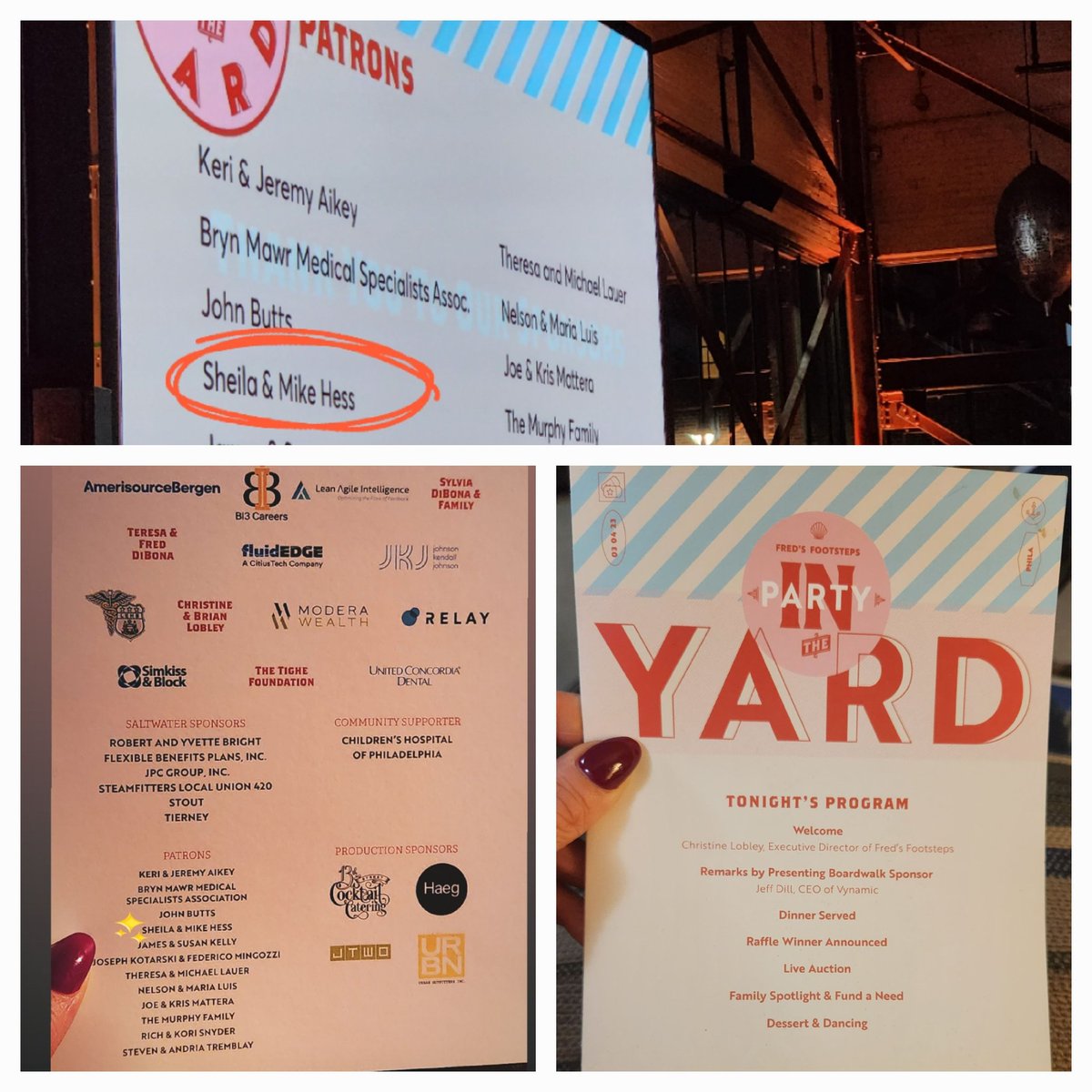 SheilaShowPHL's tweet photo. I went for a nostalgic stroll on the "boardwalk" to benefit @FredsFootsteps π£for their annual #PartyintheYard event at @urbn
@UrbanOutfitters in @NavyYardPhila to support families in Greater Phila struggling to care for their seriously ill, injured, or disabled child. #FFPIY π https://t.co/USvlAVwVkk