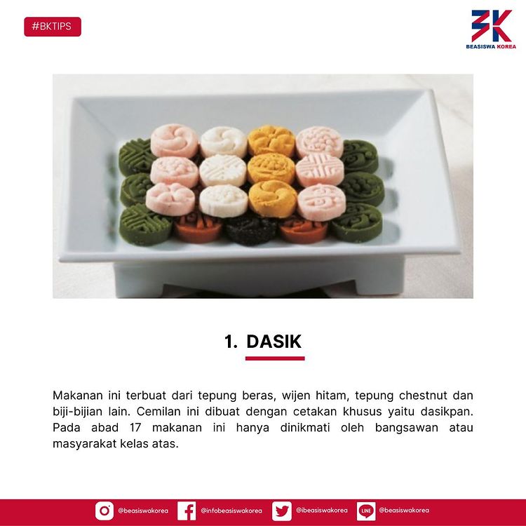 ibeasiswakorea's tweet photo. Hai, Sahabat Beasiswa Korea

Yuk cobain kue tradisional korea !!

#BKTIPS https://t.co/bX5IZTfkHa