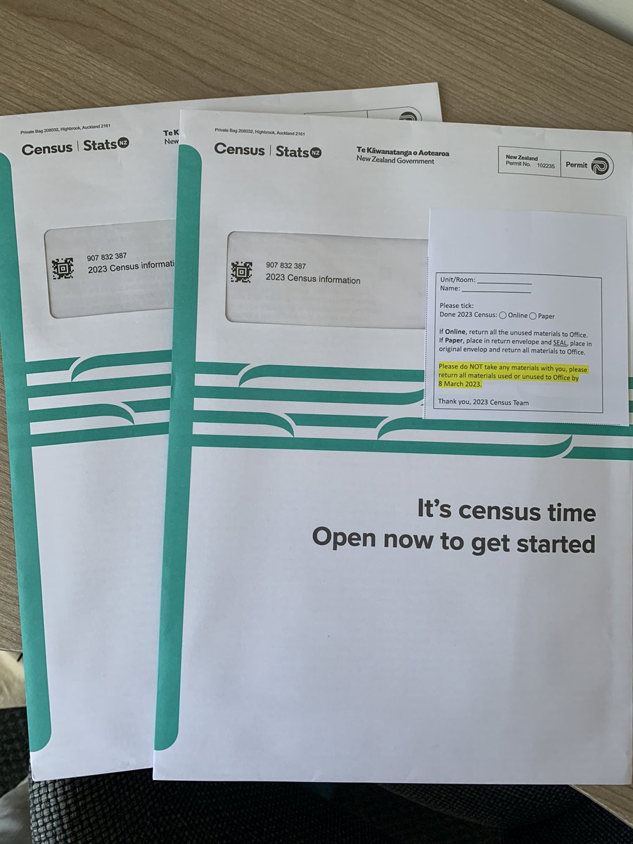 Census day New Zealand , once a geographer always a geographer #Census2023