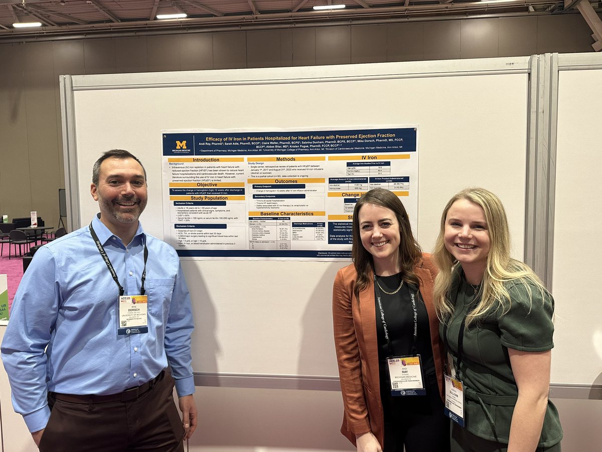 Sullcubitril's tweet photo. Loved seeing former, current, and future colleagues at #ACC23 this year! https://t.co/10ilZjwPBM
