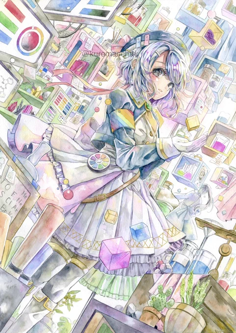 #今までで作画カロリーMAXの作品上げようぜこの辺りの絵がお気に入り 