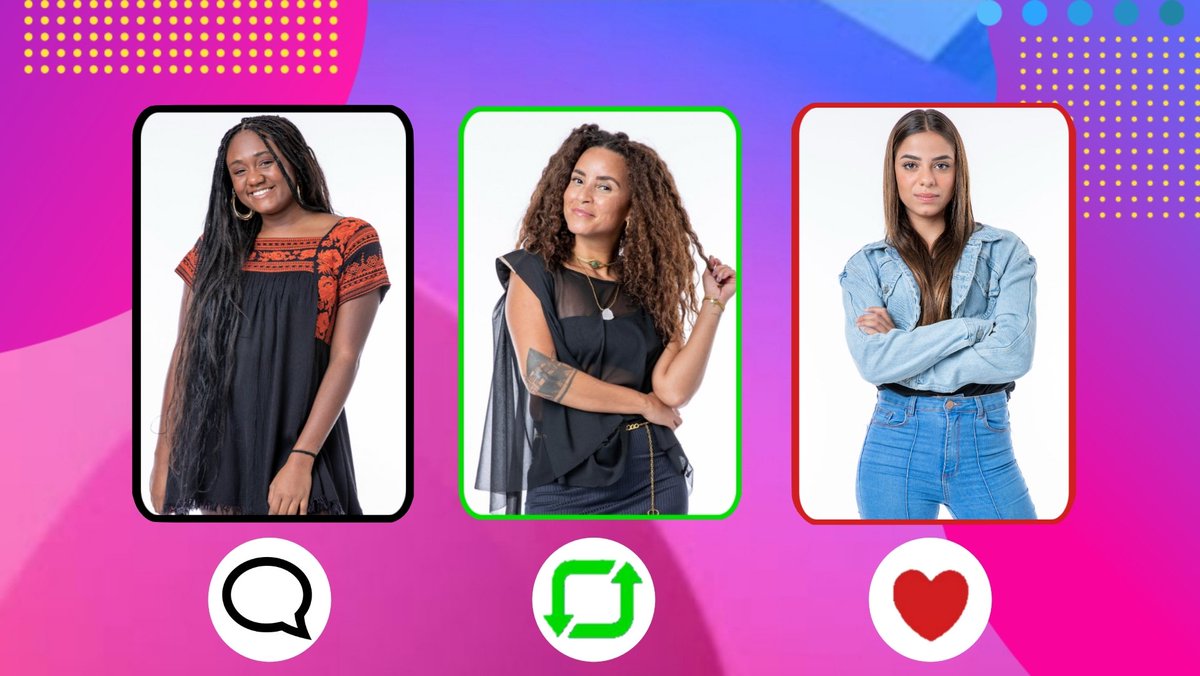 ParcialHacker's tweet photo. 8° PAREDÃO FORMADO.
Quem você quer eliminar? #BBB23 https://t.co/E9xUT3pdp9