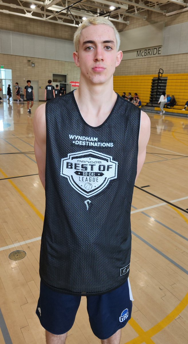 Pangos Best of SoCal League Notes: a Vegas native making an appearance at the league is 6-2 2025 Zak Abdalla (Foothill/Henderson NV). Crafty floor general is wired to score & does so in a variety of ways. Zak scored 27 pts today & had a 32 pt game vs Bishop Gorman this season