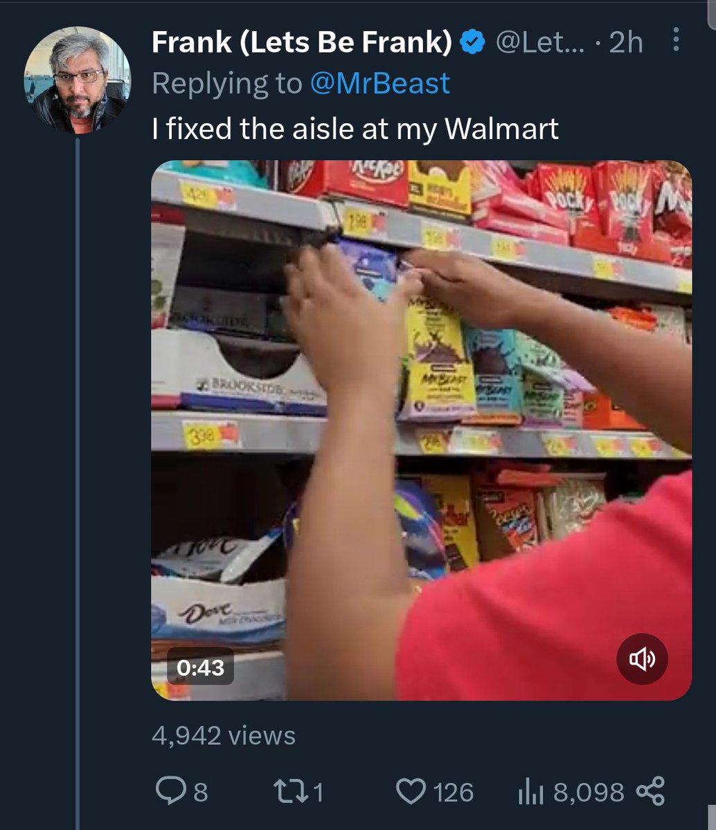 MrBeast stirs backlash after asking fans to fix Walmart displays