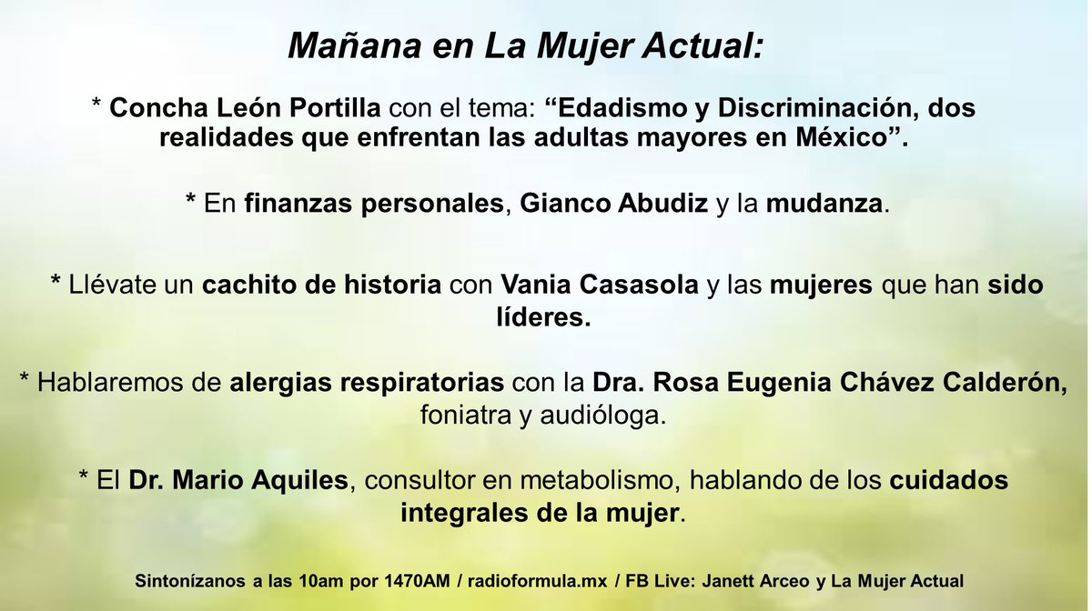 La Mujer Actual tweet media