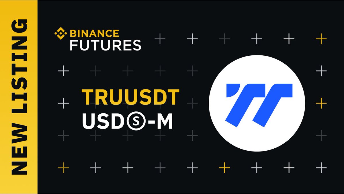 LinearLowden's tweet image. Binance will list x20 leverage
$TRU #TRU