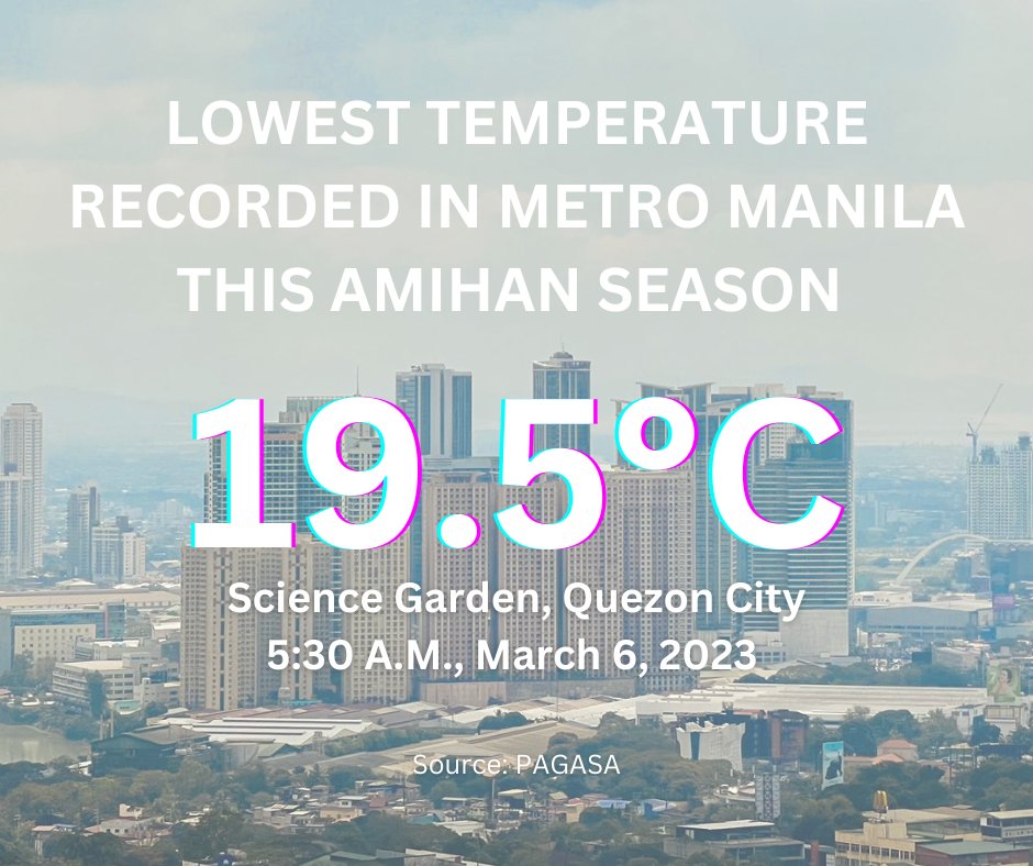 Ariel Rojas on Twitter "LUMABAS ANG AIRCON! 🥶🌬️🍃 Bumaba sa 19.5°C ang