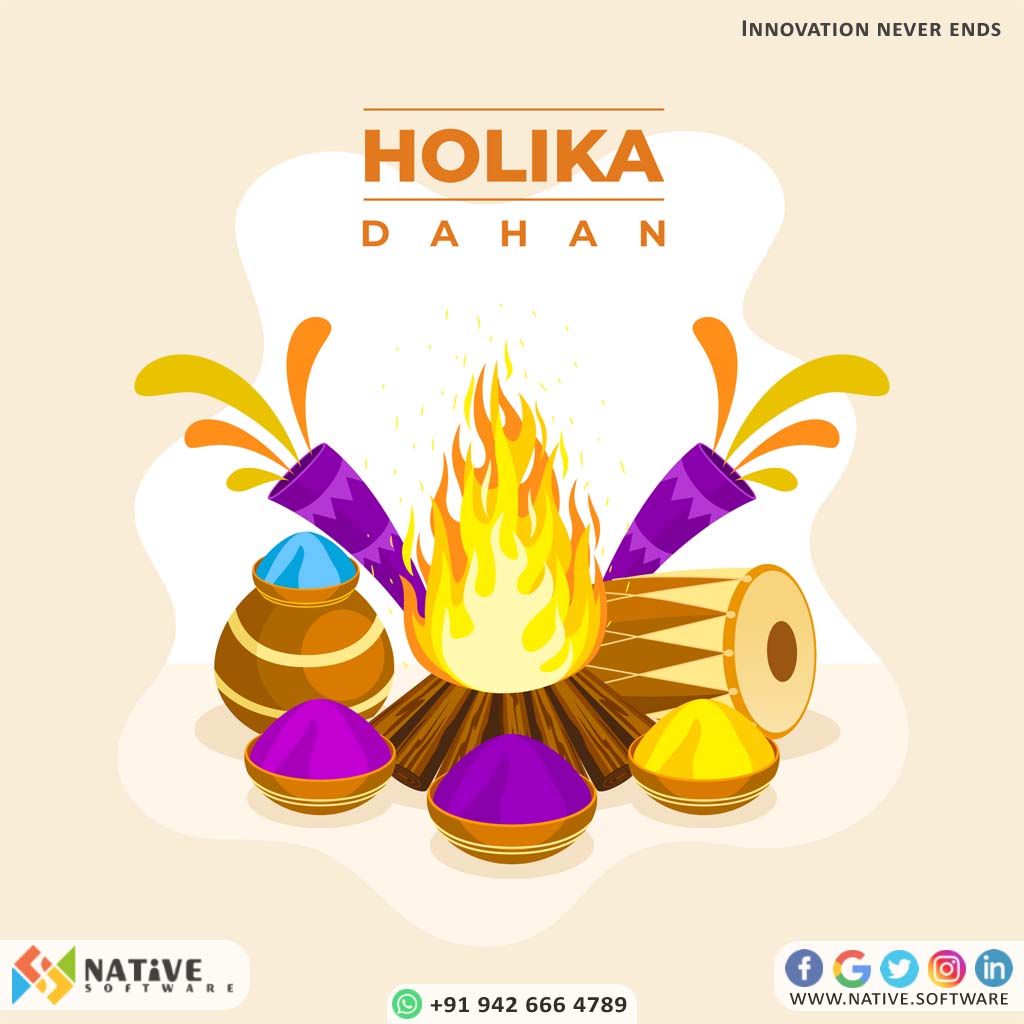 nativesoftwares's tweet photo. Happy Holika Dahan
Holika Dahan marks the beginning of spring but it's also all about new beginning.
#holika23 #fire #happyholika #holikafestival #indianfastival #fireofholi #auspicious #hiranyakashipu #nativesoftware #nativeteam #nativedev #nativefamily #nativesoftwareindia https://t.co/uRM0r6Uk8V